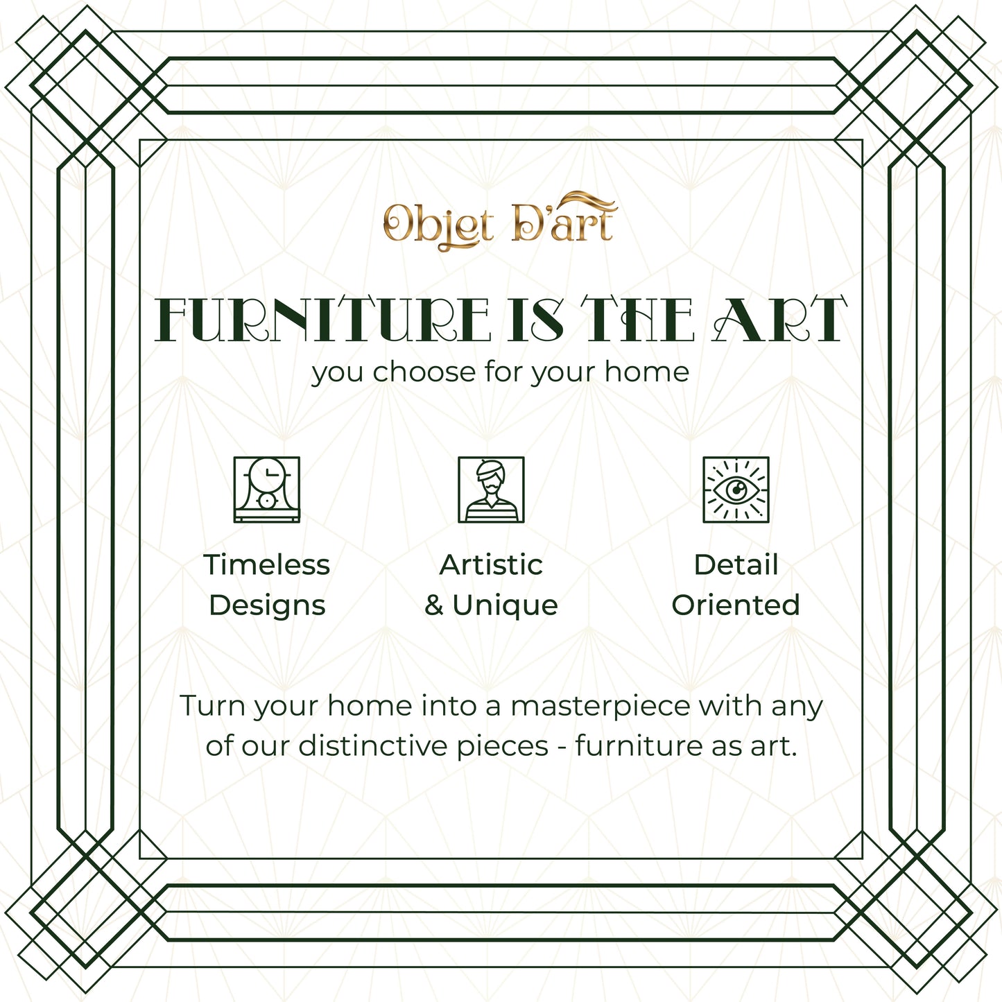 Abigail: Small Round Gold End Table by Objet D’Art - Elegant Accent for Living Room, 23” Height