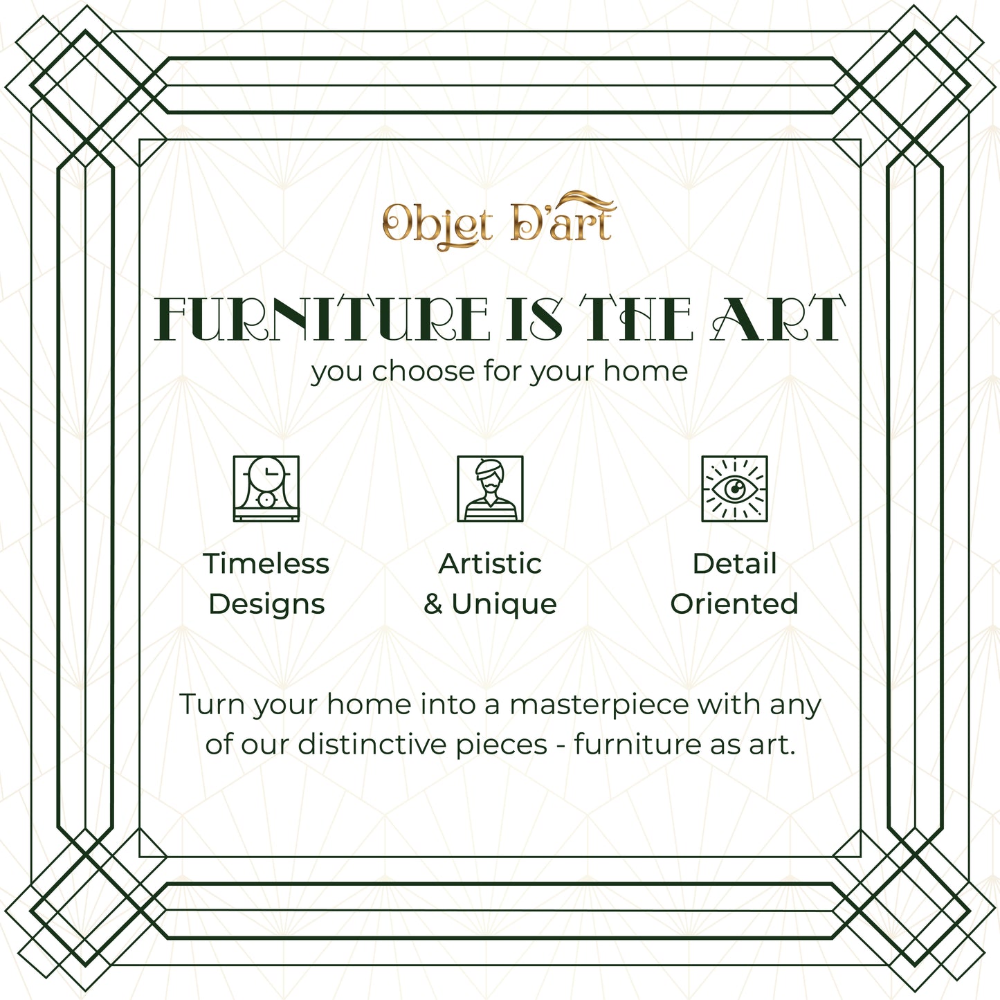 Miriam: Small Round Gold Side Table by Objet D’Art - Elegant Accent for Living Room, 21” Height