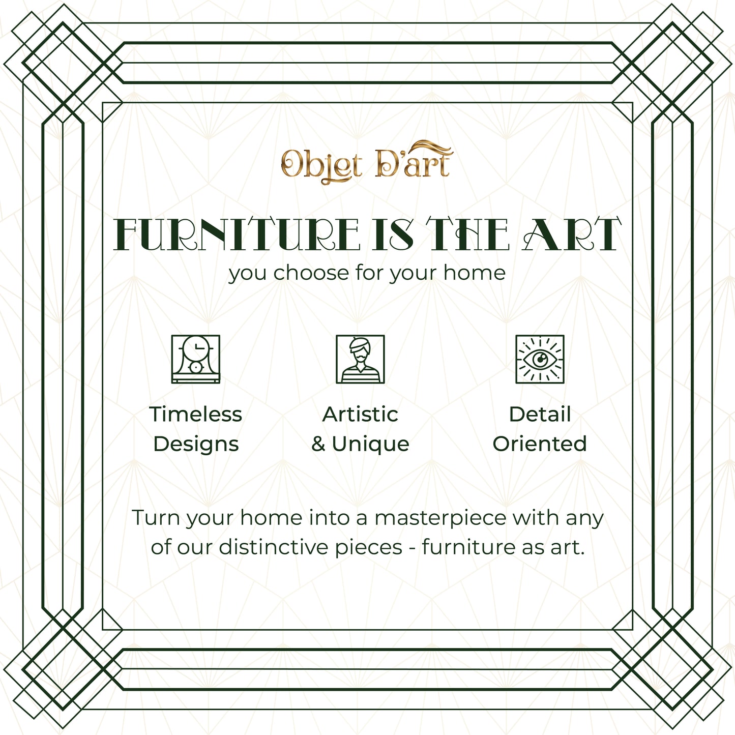 Petra: Small Round Gold End Table by Objet D’Art - Elegant Accent for Living Room, 21” Height